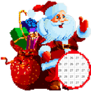 Santa Claus Color by Number Sandbox Pixelart Color-APK