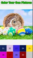 Easter Color by Number - Easter Eggs Pixel Art تصوير الشاشة 1