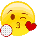 Emoji Color by Number-Emoji Pixelart-Drawing Paint simgesi