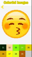 Emoji Color by Number-Emoji Pixelart-Drawing Paint ảnh chụp màn hình 3