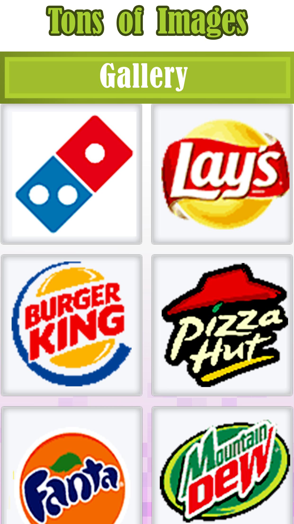 Pixel Art Food Logo