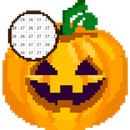 Halloween Color by Number Pixelart Sandbox Color APK