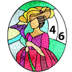 Stained Glass Coloring Miniature Painting Ideas