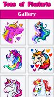 Unicorn Pony Color By Number - Unicorn Pixel Art 截圖 3