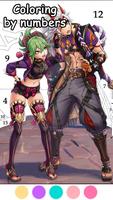 Genshin Color by Number スクリーンショット 1