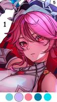 Genshin Color by Number スクリーンショット 2