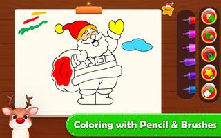 Christmas Coloring Book Games screenshot 2