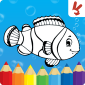 Coloriage Enfants: Animaux icône