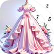 Princess Dress Coloring Game icon