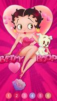 Betty Boop Vintage Coloring-poster