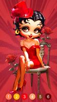 Betty Boop Vintage Coloring ภาพหน้าจอ 1