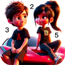 3D Art:Color by Number Game APK