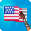 Coloring Book: Flag Painting