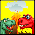 Dino Games Cartoon Coloring 圖標