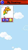Dino Games Cartoon Coloring capture d'écran 3