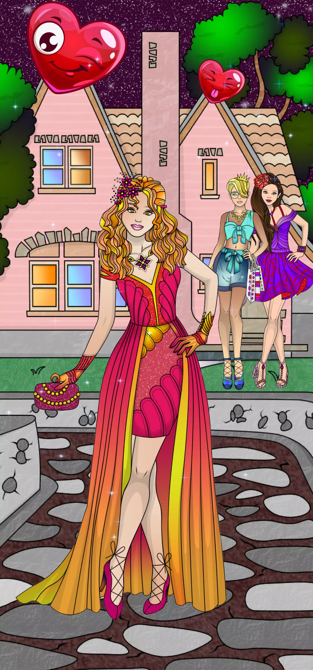 Dress Up Games And Coloring Pages