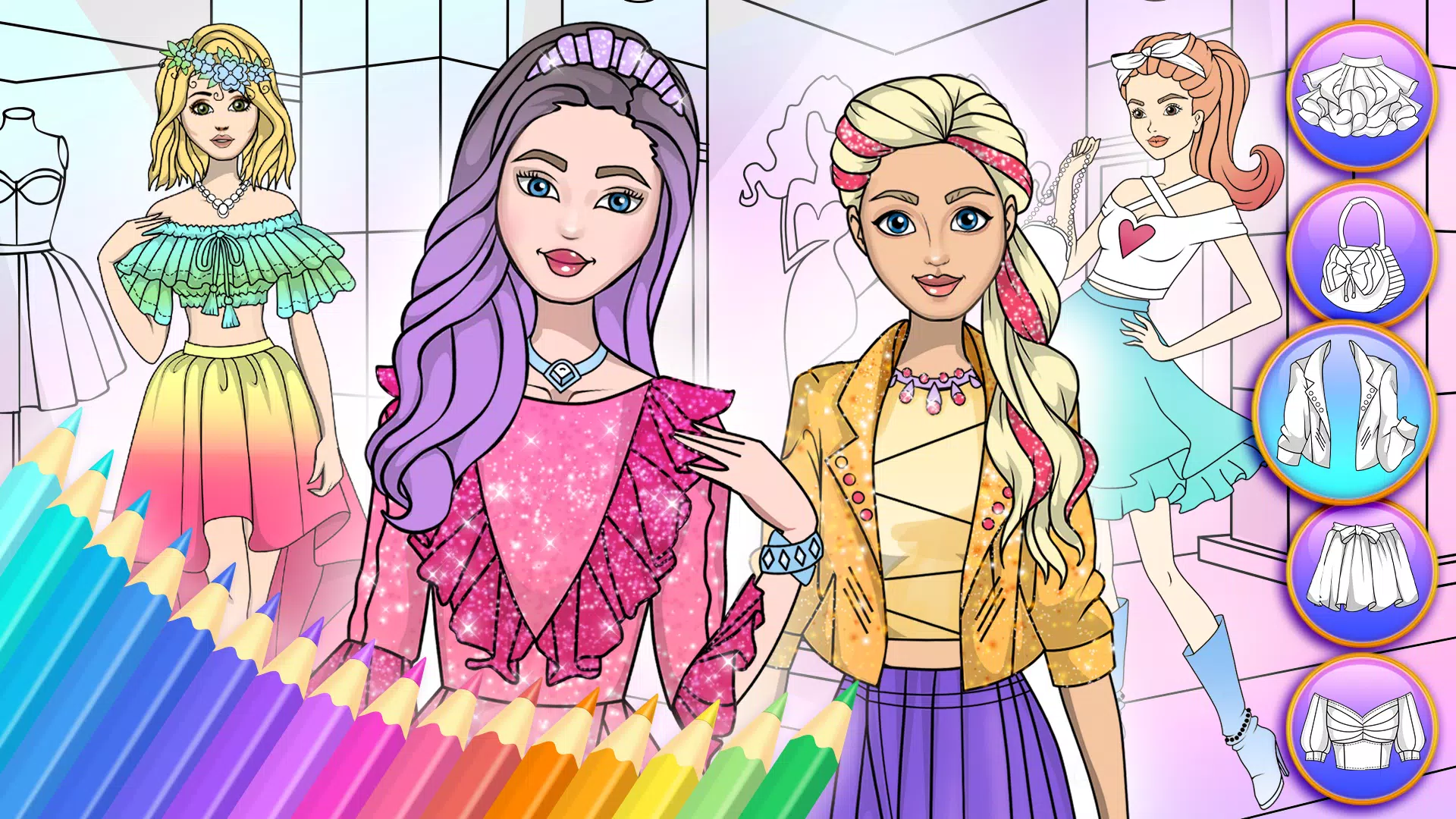 Faça download do Jogos de pintar barbie sereia APK v1.8101 para Android