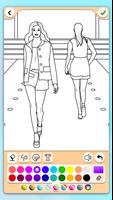 برنامه‌نما Fashion Coloring Pages عکس از صفحه