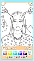 برنامه‌نما Fashion Coloring Pages عکس از صفحه
