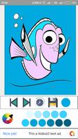 Cute Fish Coloring Book capture d'écran 3