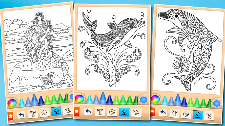 無料で イルカと魚のぬりえの本 アプリの最新版 Apk15 9 0をダウンロードー Android用 イルカと魚のぬりえの本 Apk の最新バージョンをダウンロード Apkfab Com Jp