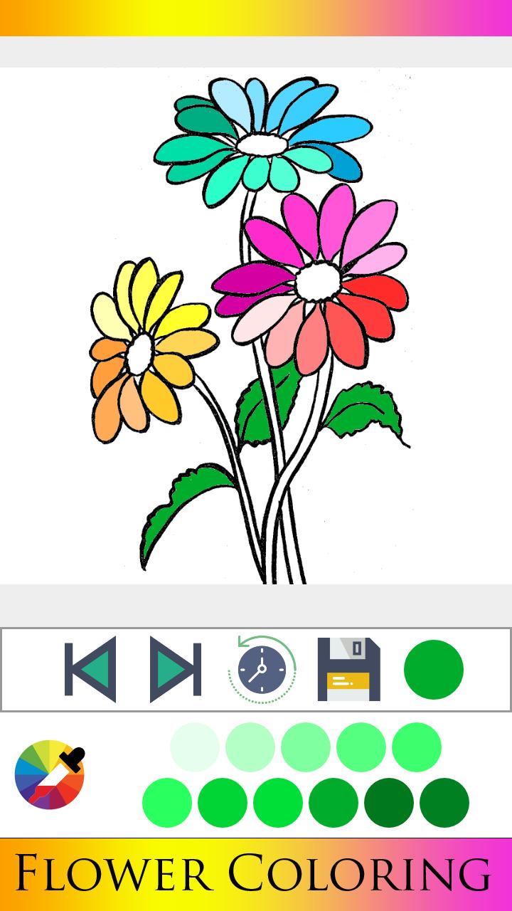 Halaman Mewarnai Bunga for Android APK Download