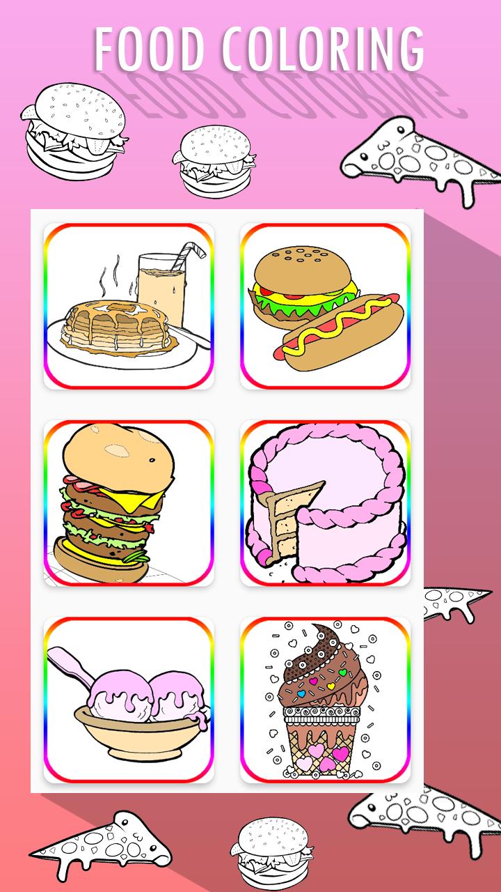 صفحات تلوين الطعام For Android Apk Download