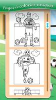 Jeu de football coloriage capture d'écran 3