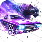 Cars, Transport Coloring Games आइकन
