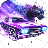 Cars, Transport Coloring Games