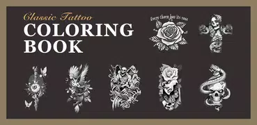 Tatuaje libro para colorear