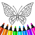 Pintura e desenho para meninas ícone