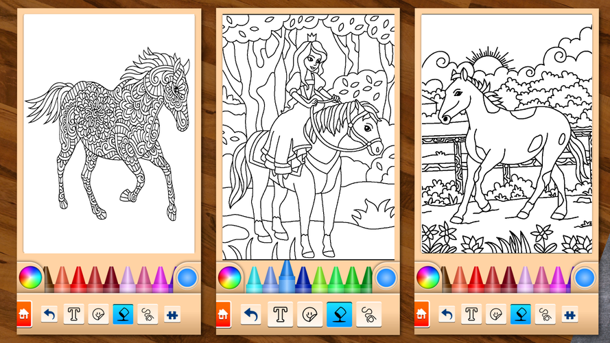horse coloring book apk 1538 download for android
