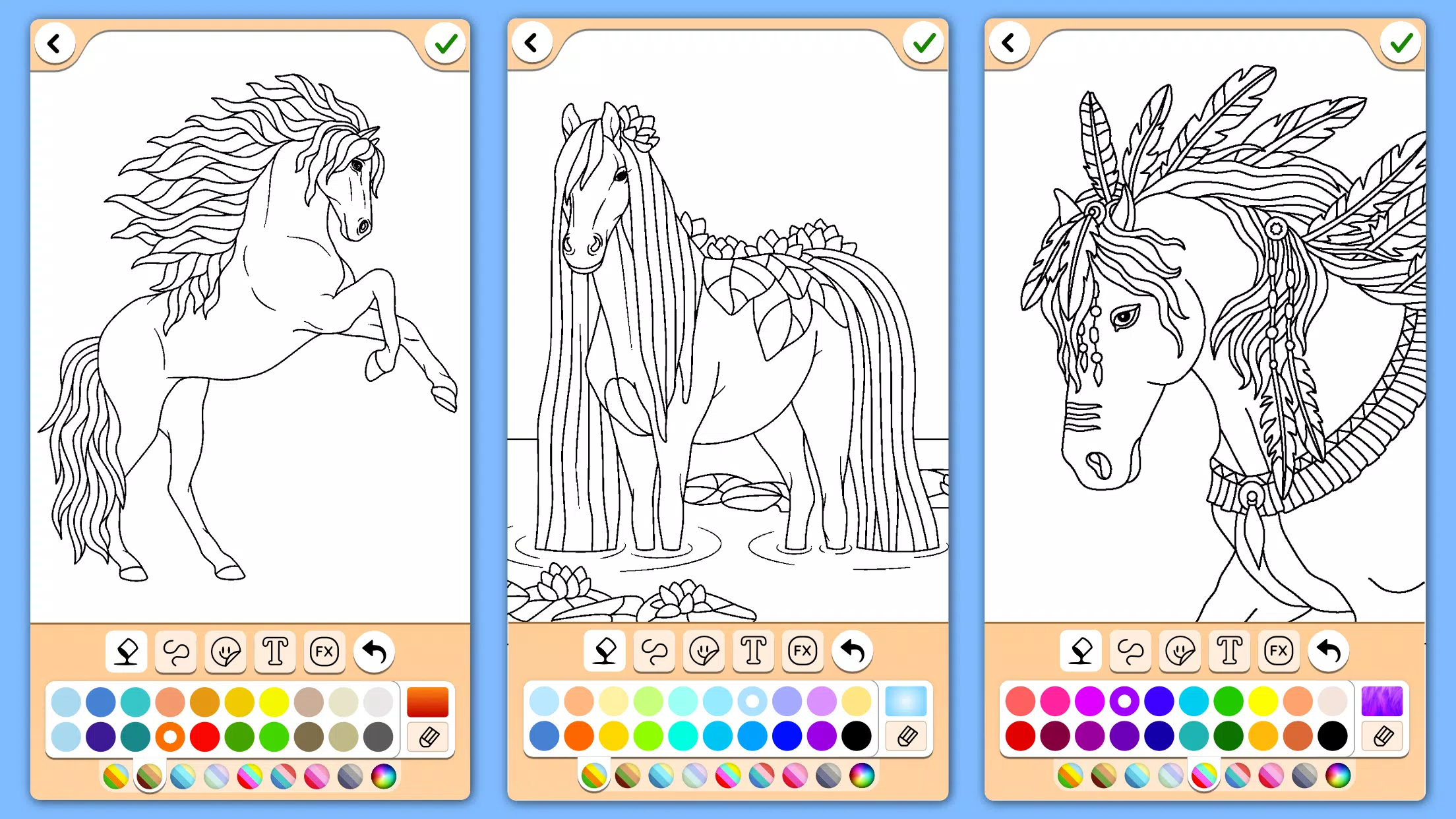 Download do APK de livro para colorir cavalo para Android