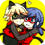 Coloring book lady miraculous bug