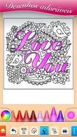 Livro Valentim para colorir Cartaz