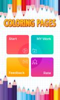 Coloring pages - Coloring Book for Kid capture d'écran 3