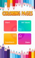 Coloring pages - Coloring Book for Kid Ekran Görüntüsü 3