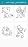 Coloring pages - Coloring Book for Kid Ekran Görüntüsü 2