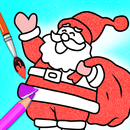 Gradient Christmas Coloring Pages APK