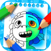 Luca and Alberto coloring fan APK