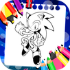 Soni coloring blue hedgehogs APK