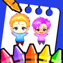 Lankybox - coloring Game-APK