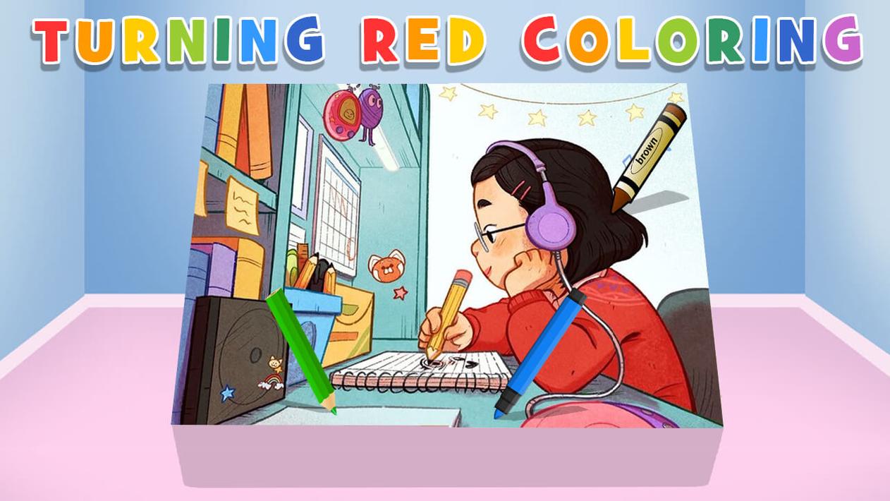 Turning Red Coloring Pages APK per Android Download