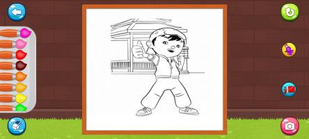 Boboiboy Coloring Cartoon скриншот 1