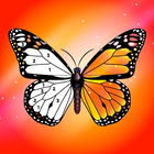 Butterfly Color By Number أيقونة