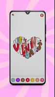 Valentines Love Color Book capture d'écran 2
