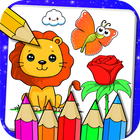 ikon Drawing and Coloring Book Game