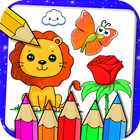 Drawing and Coloring Book Game simgesi