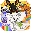 Black Rabbit Coloring Book APK